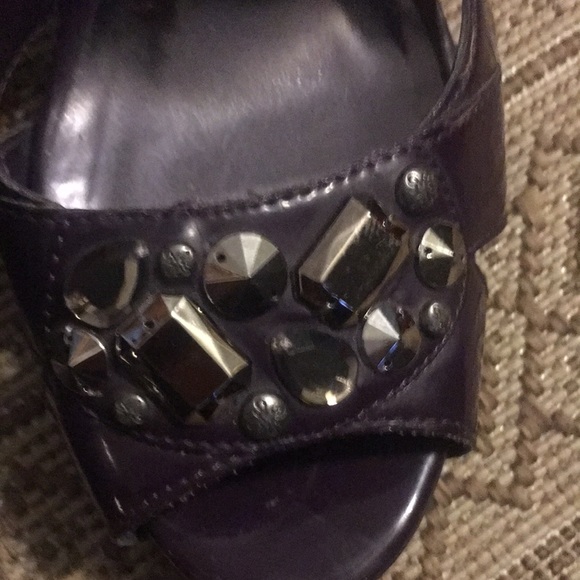 Simply Vera Wang Purple Platform High Heels 8.5 - Picture 2 of 10